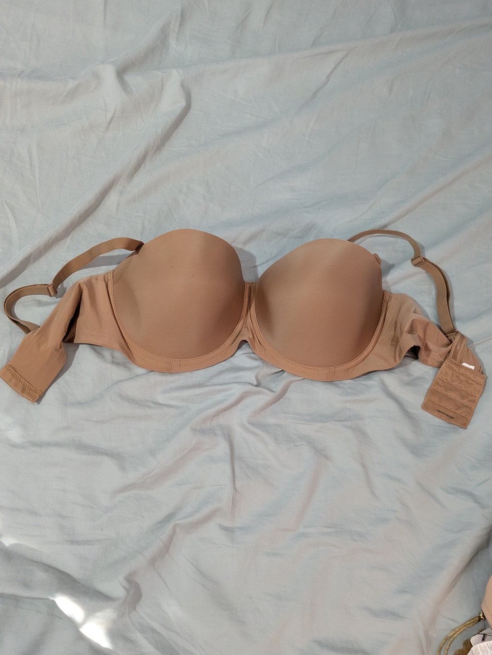 Intimissimi Nude Strapless Convertible T-Shirt Bra | Approx 38B